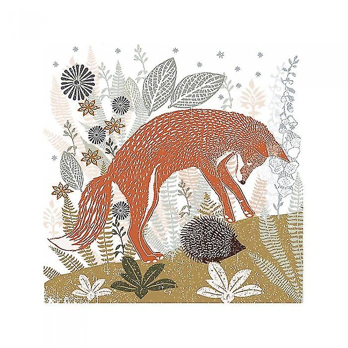 Summer Thornton Woodland Nature Fox Print