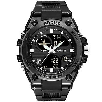 addies MY-1818 Herren Leuchtende LED-Digitaluhr für den Außenbereich