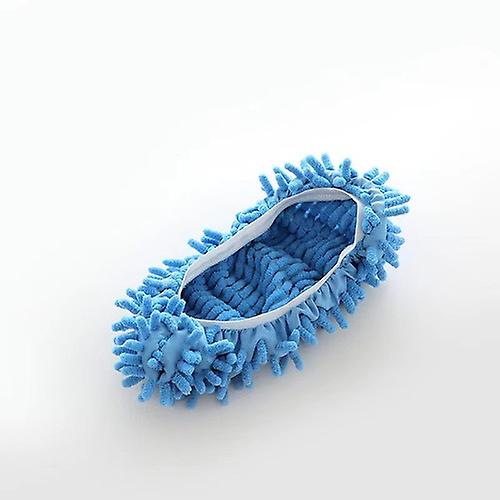 2x Multi-Purpose Dust Mop Foot Slippers Socks Lazy Floor Polish Cleaning Rag