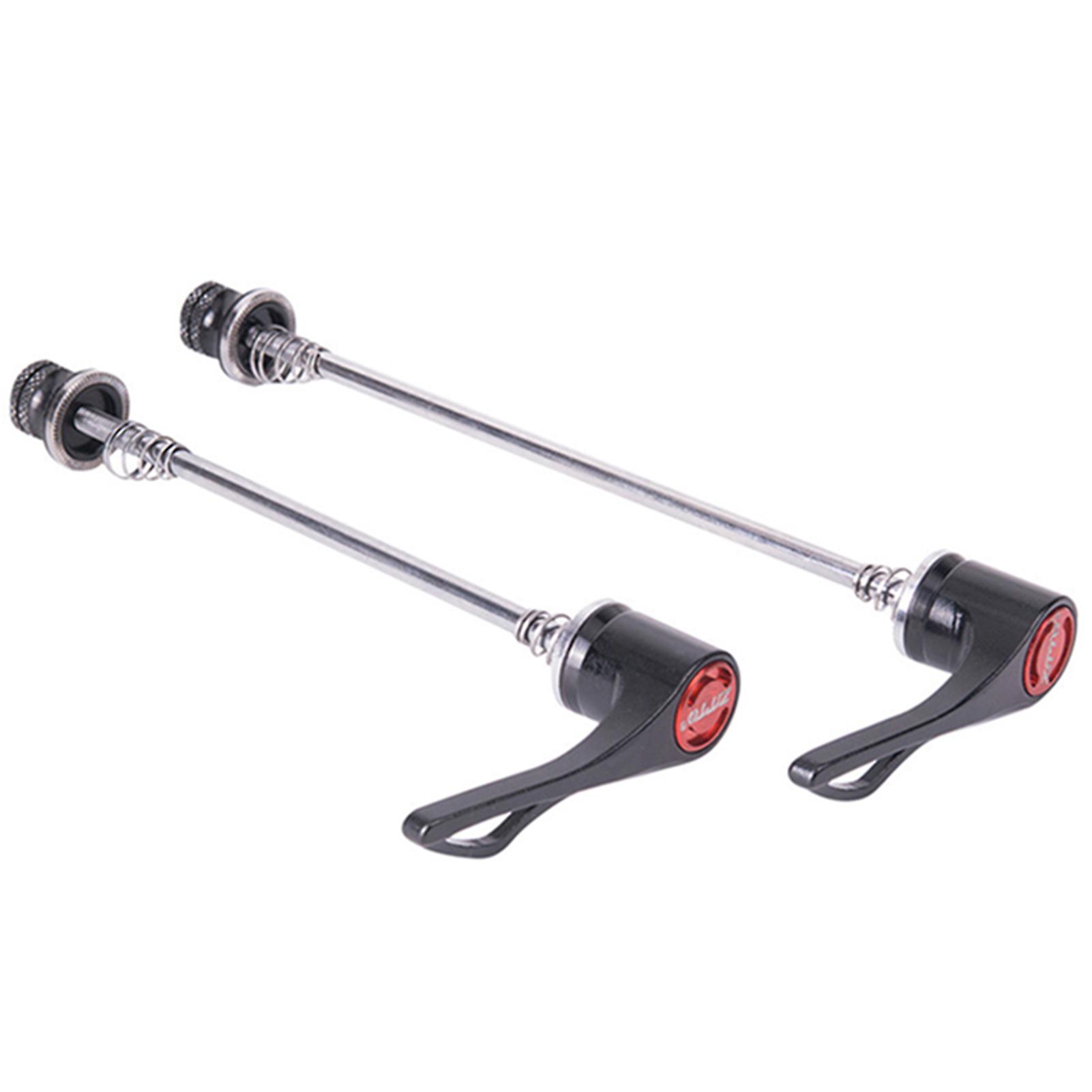1 Pair Quick Release Skewer Clip Bolt Hub Front and Rear Skewers Bicycle Accessory for Mountain Bike