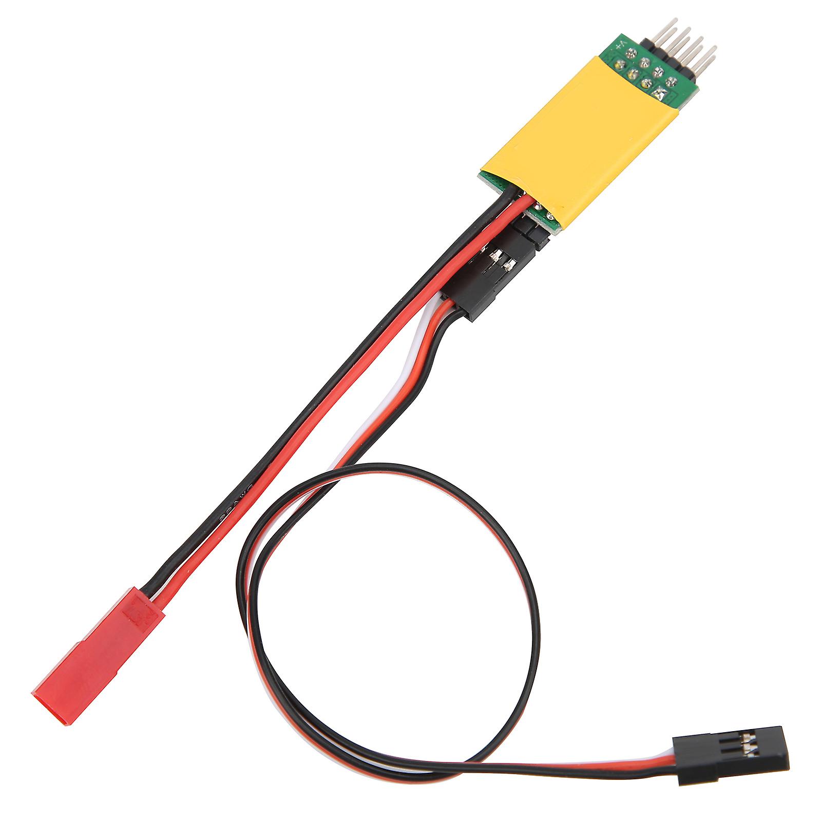 RC Light Control Switch Model Universal Single Double Lighting Control Line Set Switch Panel for RC HeadlightYellow