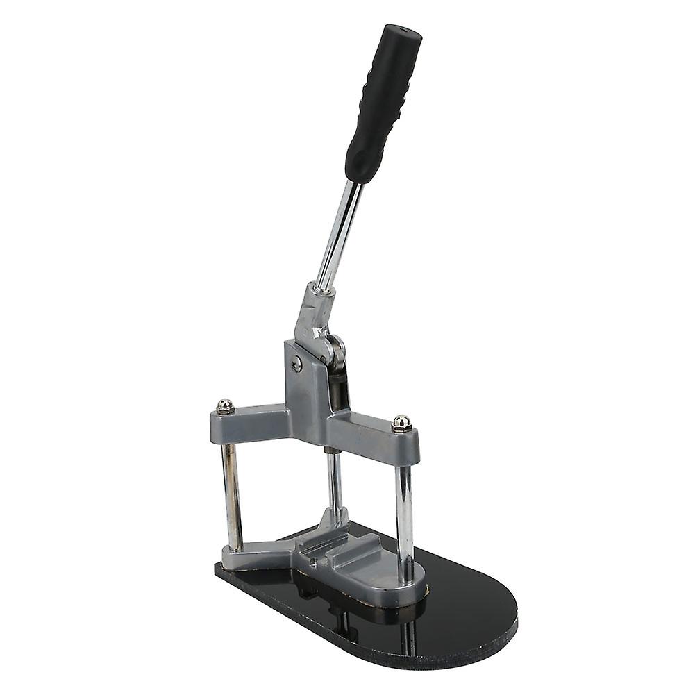 All Aluminum Button Maker 3 Foot Unique Ergonomic Badge Making Machine