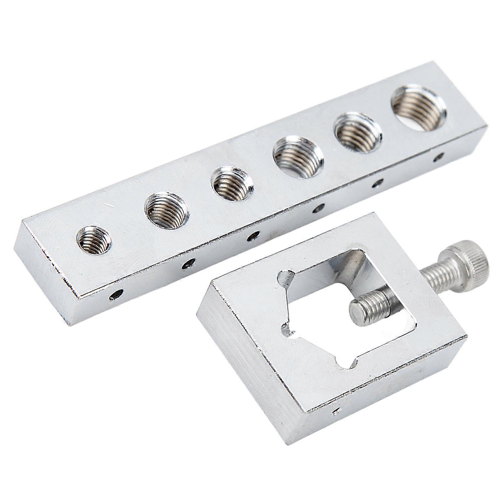 Nut Bolt Drill Jig VS559 Metal High Hardness Precise Safety Wire Drill Guide Set for Secure Locking Wire