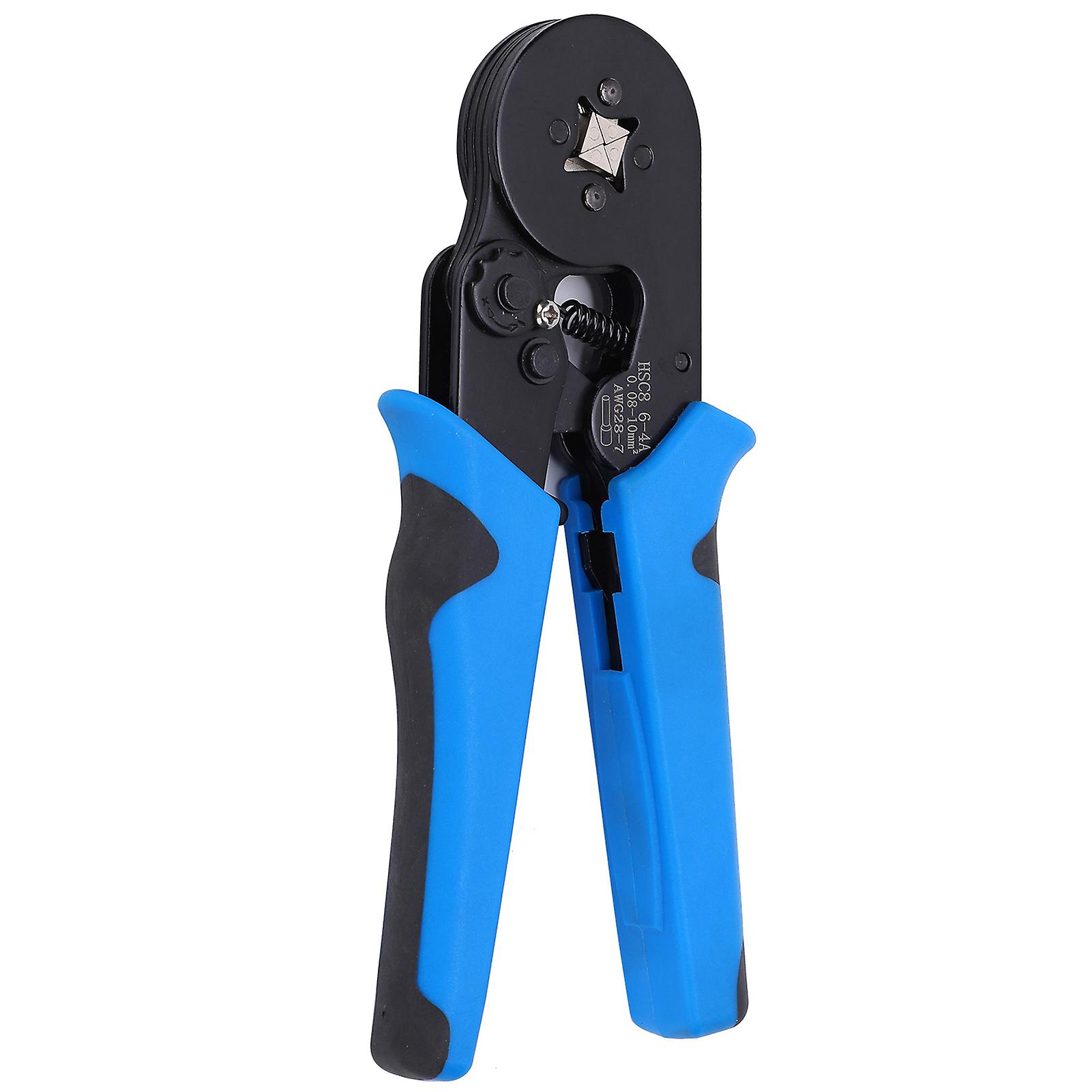 Terminal Crimp Plier 0.08 - 10mm² HSC8 6 - 4A Square Wire End Crimping Tool Cable Crimper