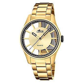 Lotus minimalist Men's Analog Quartz Watch with Stainless Steel Bracelet 18903/1