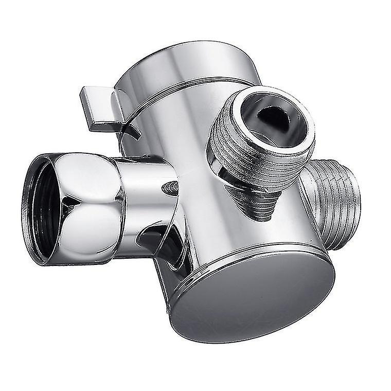 Three-way Shower Diverter, Bright Chrome