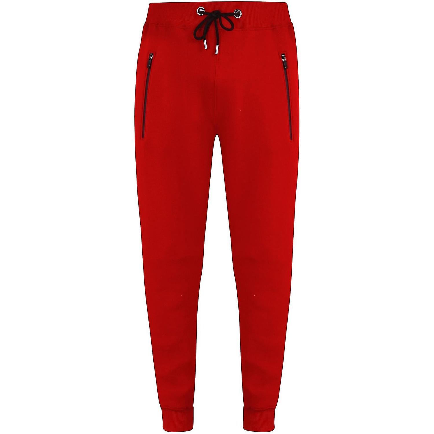 Mens Fleece Trousers Tracksuit Pants