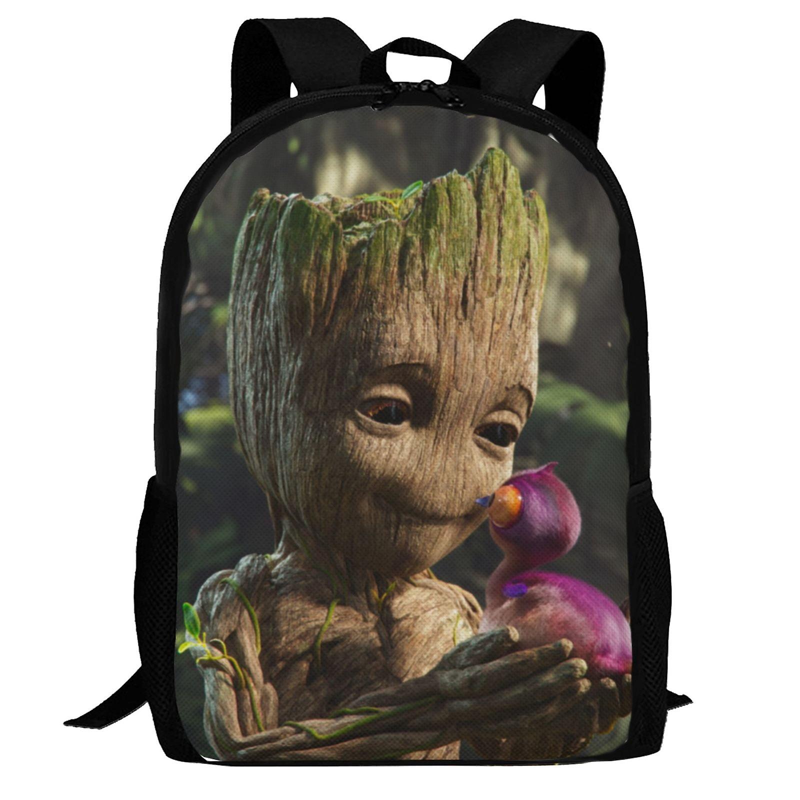 I Am Groot Backpack,Laptop Backpack Lightweight Casual DaypackMulti-Function Travel Backpack