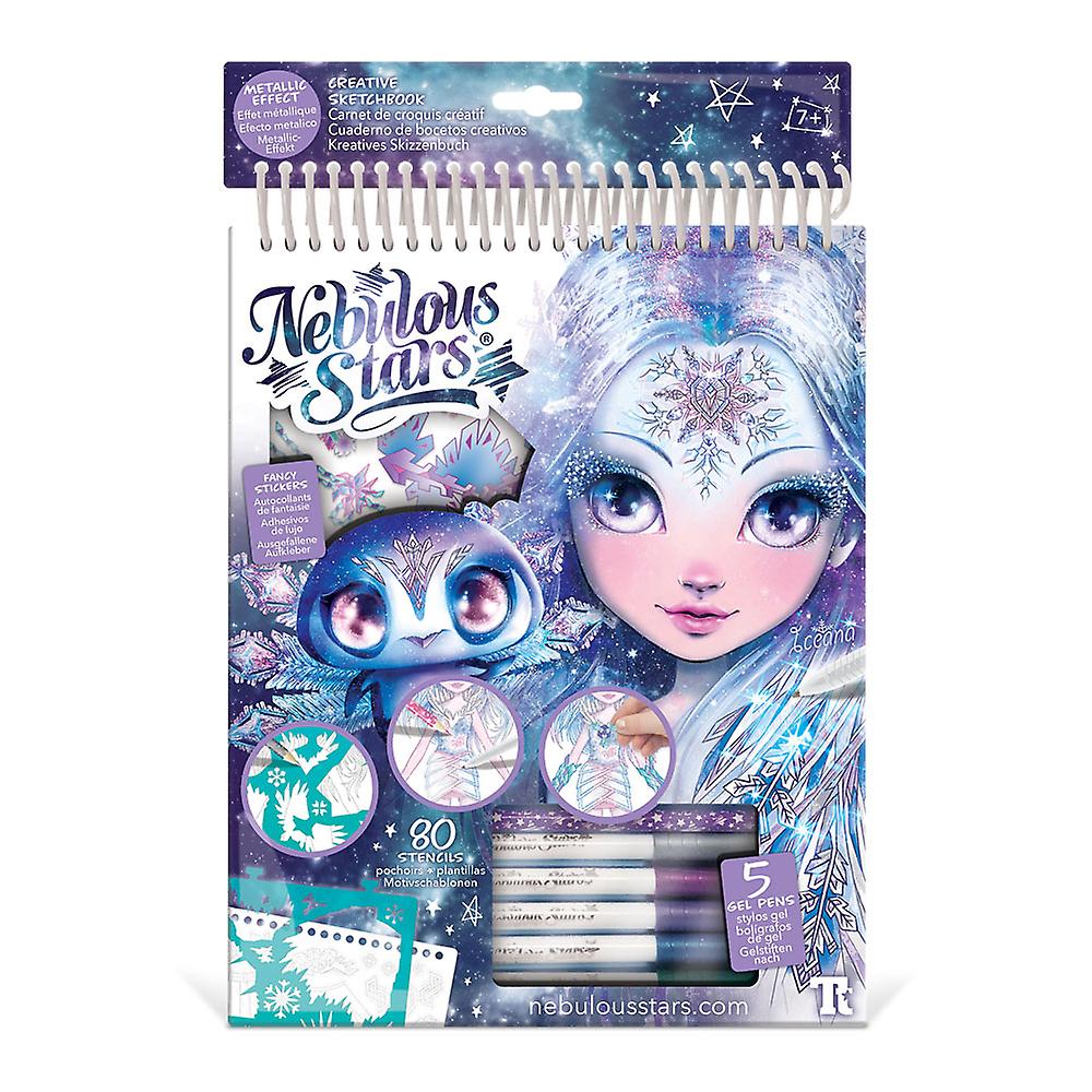 and High Quality Iceana Creative Sketchbook w/ Geometric Crystal Pages