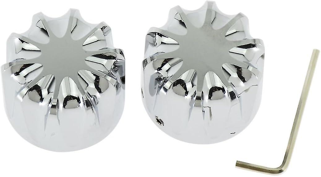 Front Axle Nut Cover Bolt Fit For Harley Touring Softail Sportster Xl 1200 883 V-rod 2008-2014 2015