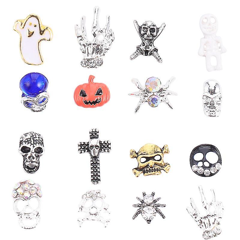 2pcs Nail Decor For Halloween Decorations