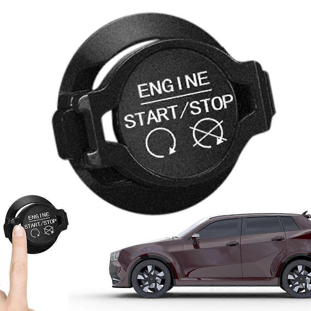 Start Car Key Systems Key blade Button Cover  Engine Start Stop Switch Button Cover Universal Ignition Anti Scratch Protection Switch Button