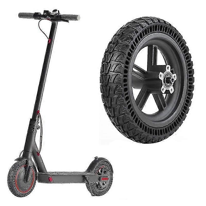 Για Xiaomi M365 Pro / Pro 2 / Pro 3 E-scooter 9-ιντσών συγκρότημα πλήμνης πίσω τροχού στερεό ελαστικό