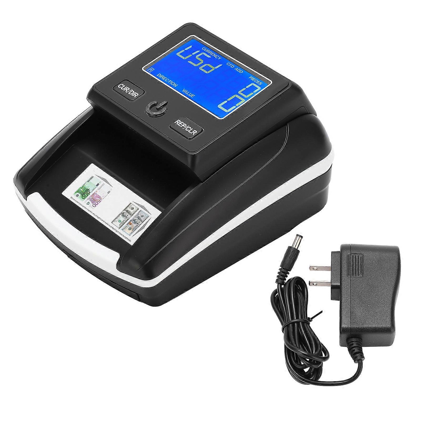 Rilevatore di banconote Piccolo Portatile Conveniente Tecnologia Digitale Contasoldi Intelligente con Display a LED 100?240VUS Spina