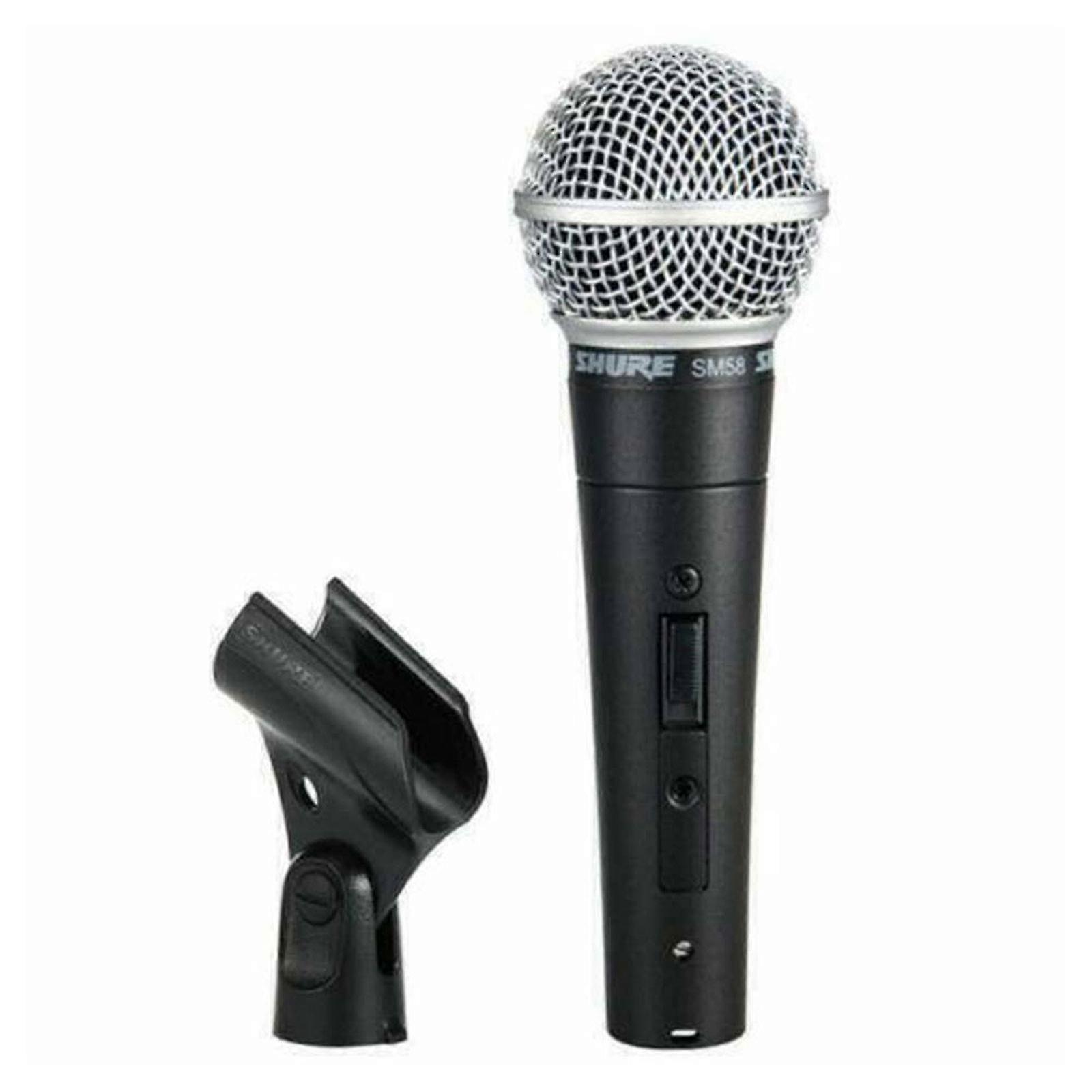 For Shure SM58 Dynamic Vocal Microphone-Wired Mic with Switch With Cable