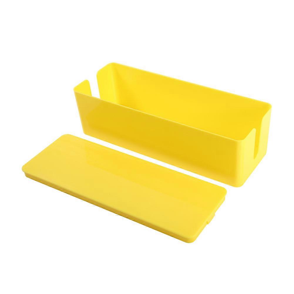 Opbergdoos voor veilig netsnoer (geel)