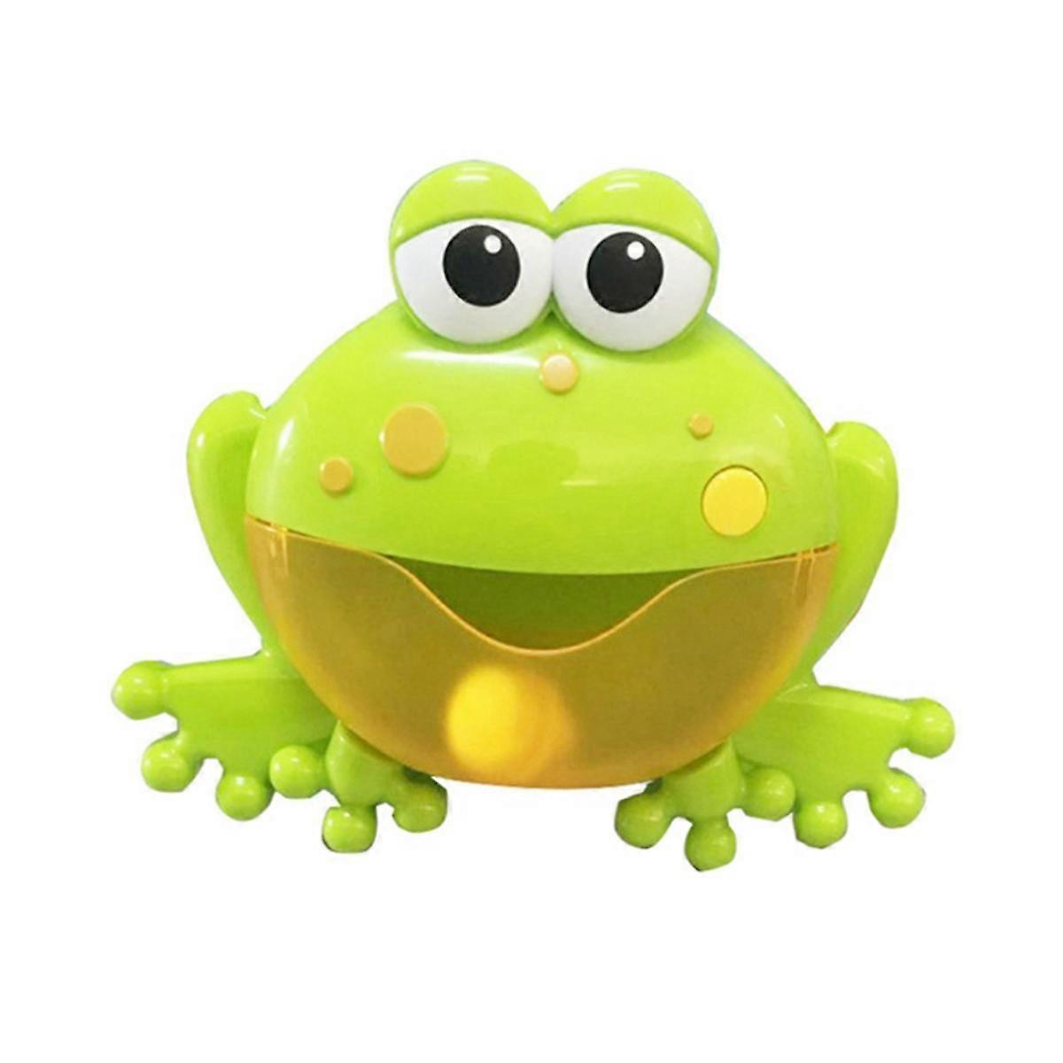Baby Bath Bubble Toys Set, Automatic Frog Bubble Maker Kids Bath Bubble-Machine with 12 Music Baby Fun Bath Toys