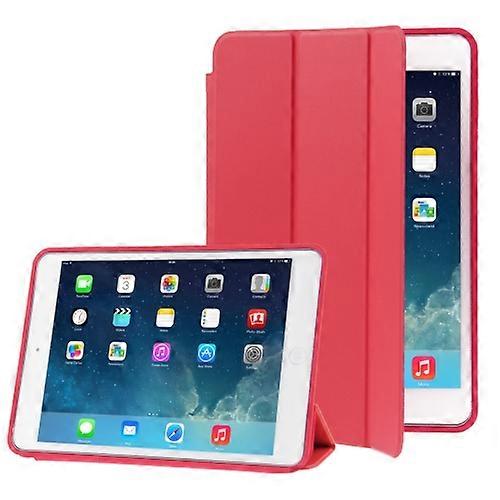 3-folding Naturally Treated Leather Smart Case with /Holder for iPad mini / mini 2 Retina