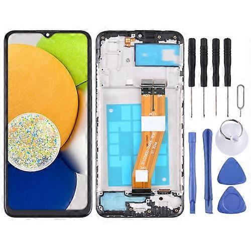LCD Screen For Samsung Galaxy A03 SM-A035F Digitizer Full Assembly with Frame