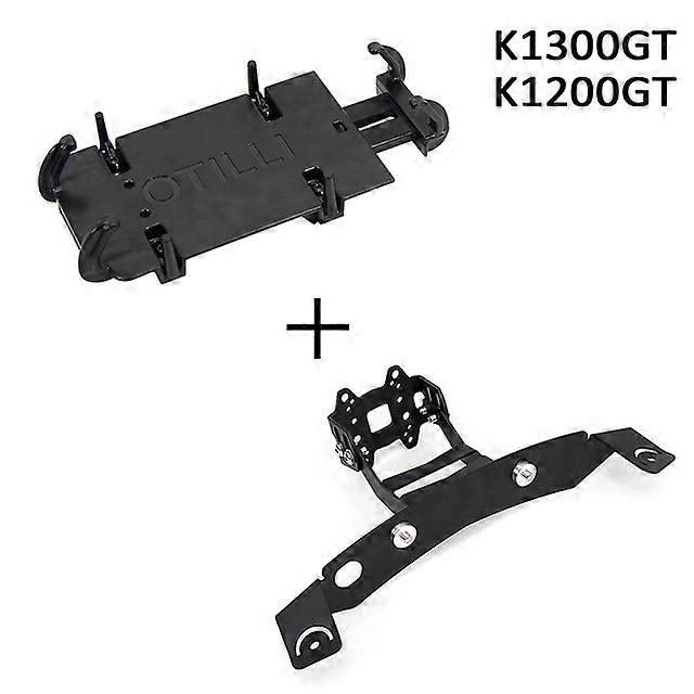 ΓΙΑ K 1200 1300 GT Υποστήριξη βραχίονα GPS πλοήγησης μοτοσικλετών Βάση προσαρμογής για BMW K1300GT K1200GT 2006 - Βάση παρμπρίζ