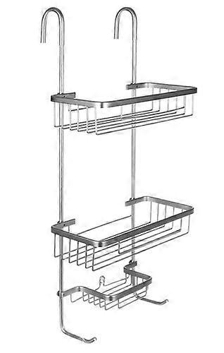 Cabine de douche murale - argent