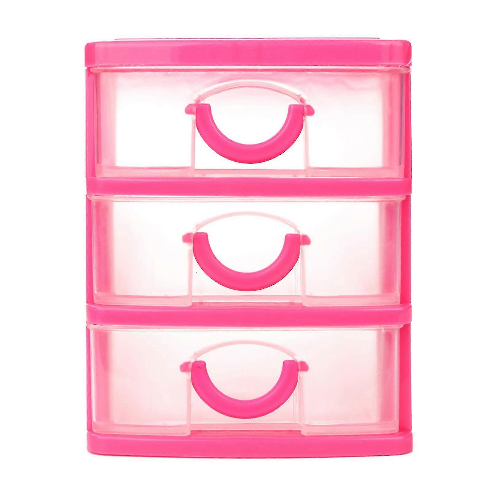 Durable Plastic Mini Desktop Drawer Sundries Case Small Objects