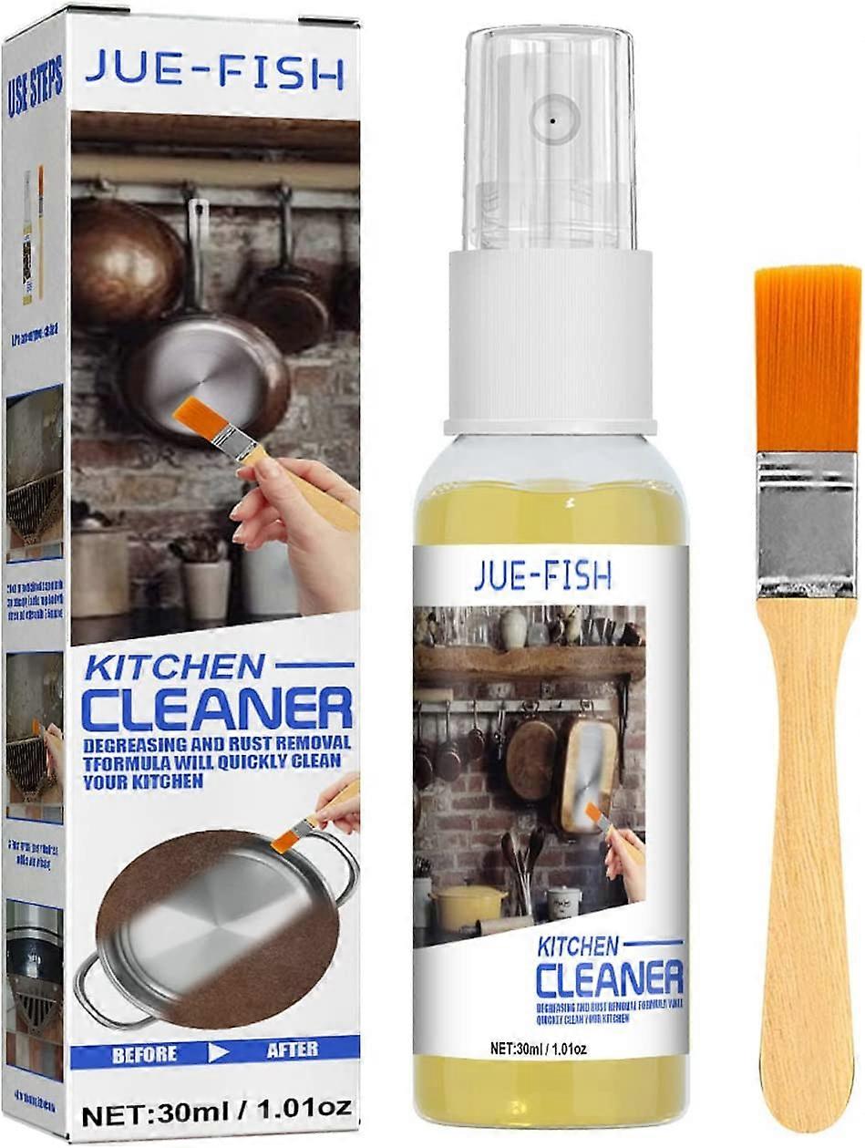 Strong Kitchen Heavy Duty Degreaser Spray, Multi-Surface Grease Stain Remover