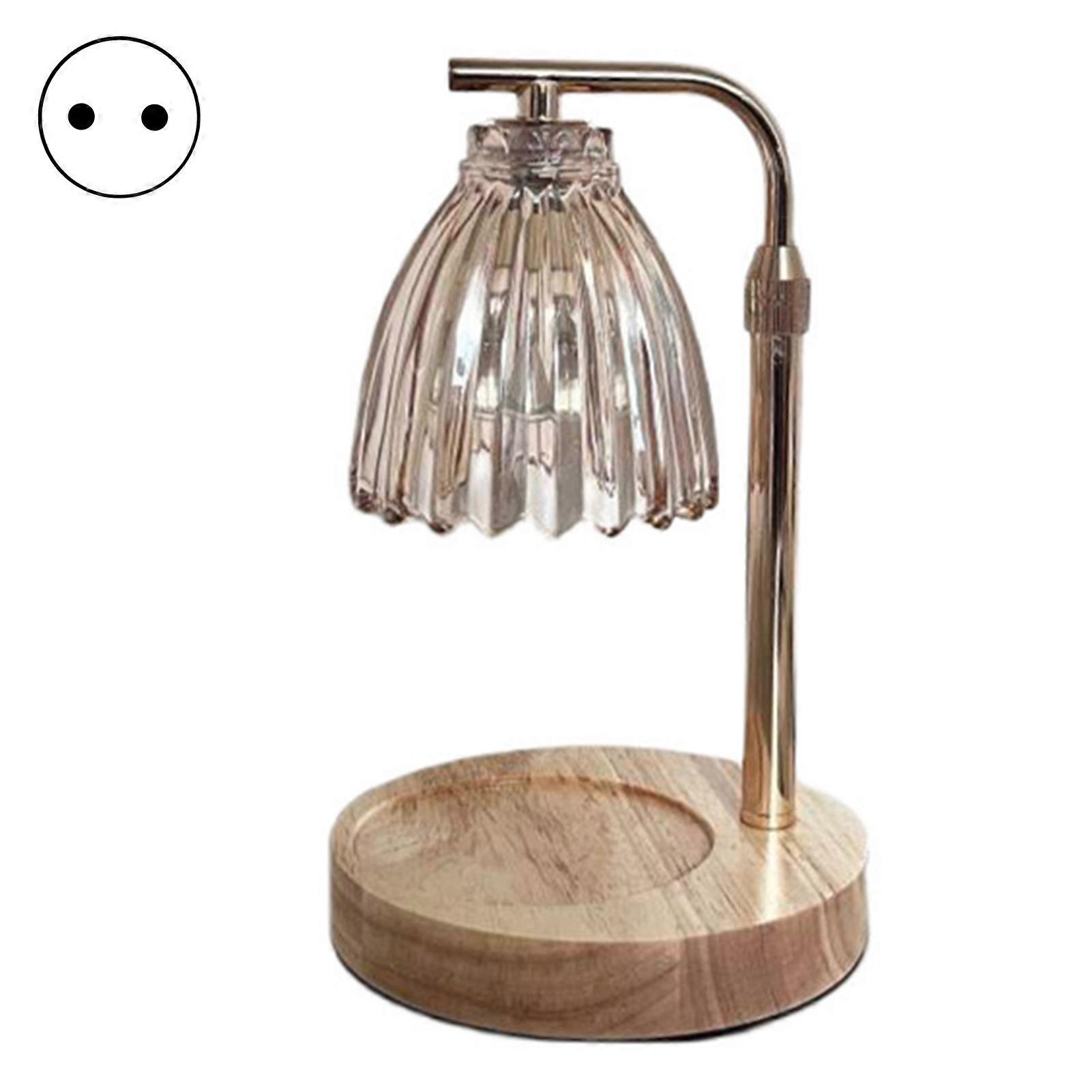 Dimmable Electric Candle Lamp Warmer Timer Function Soft Glow Flicker Free Scented Candle Warmer LED Lamp