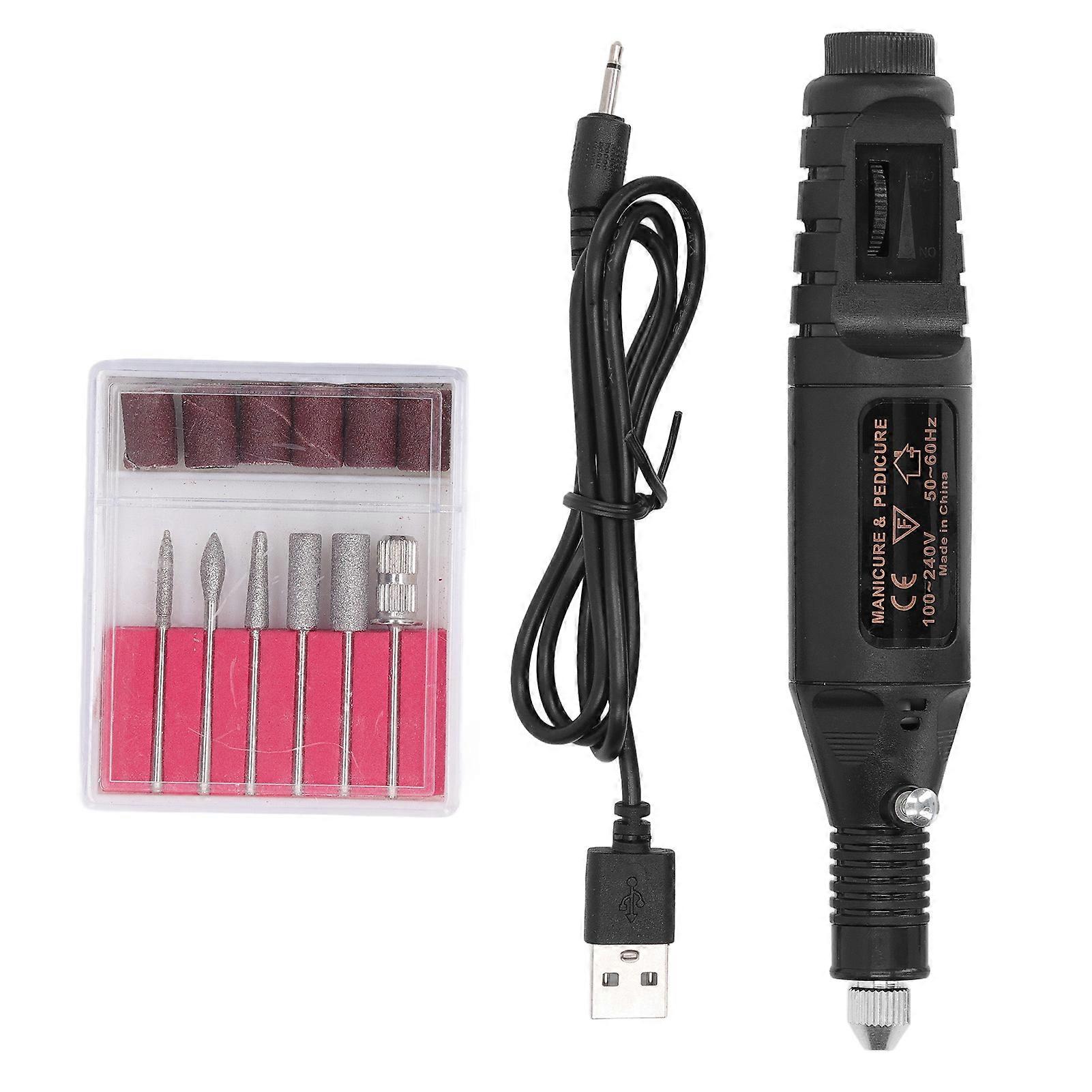 מכונת חריטה USB מיני כף יד מתכווננת מהירות חריטה חשמלית לליטוש 100?240V