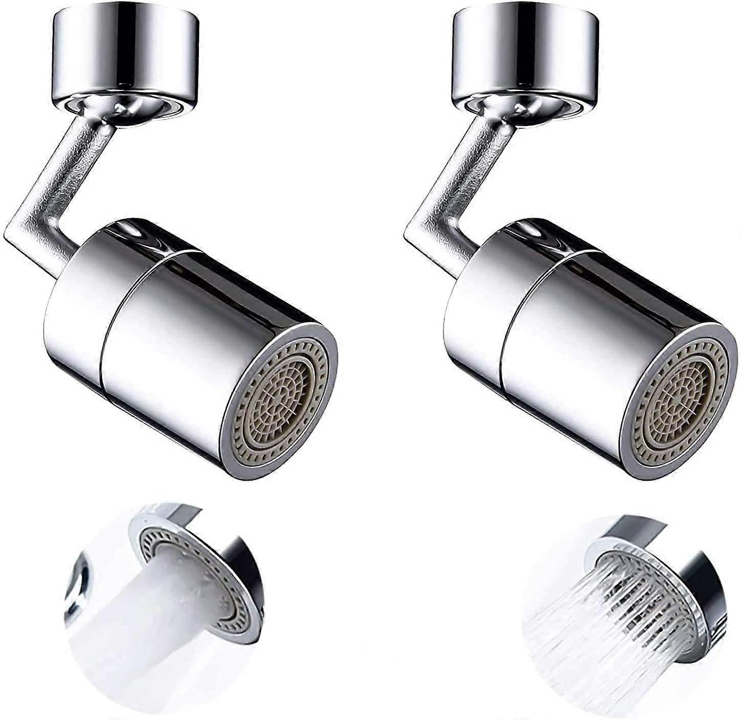 Kranlufter, justerbart roterende filter, vannsparer, dusjkranforlengelse for kjøkkenvasker