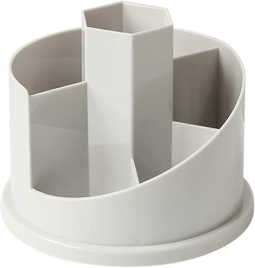 360-degree multifunctional rotating round pen holder, suitable for study, bedroom, office