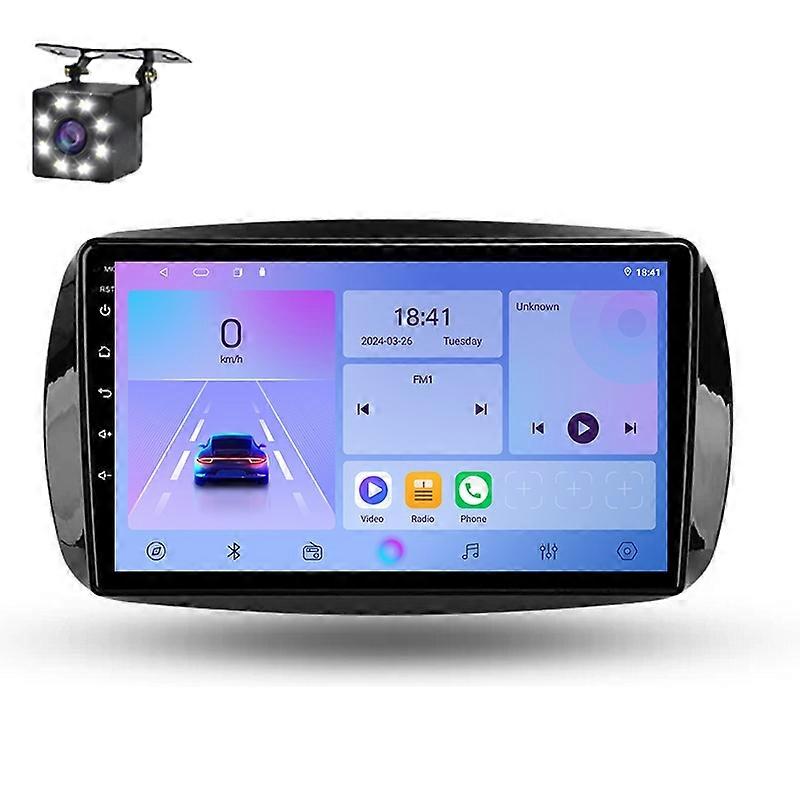 For Benz Smart Fortwo 3 C453 A453 2014-2020 Radio Multimedia Video Player WIFI Navigation GPS