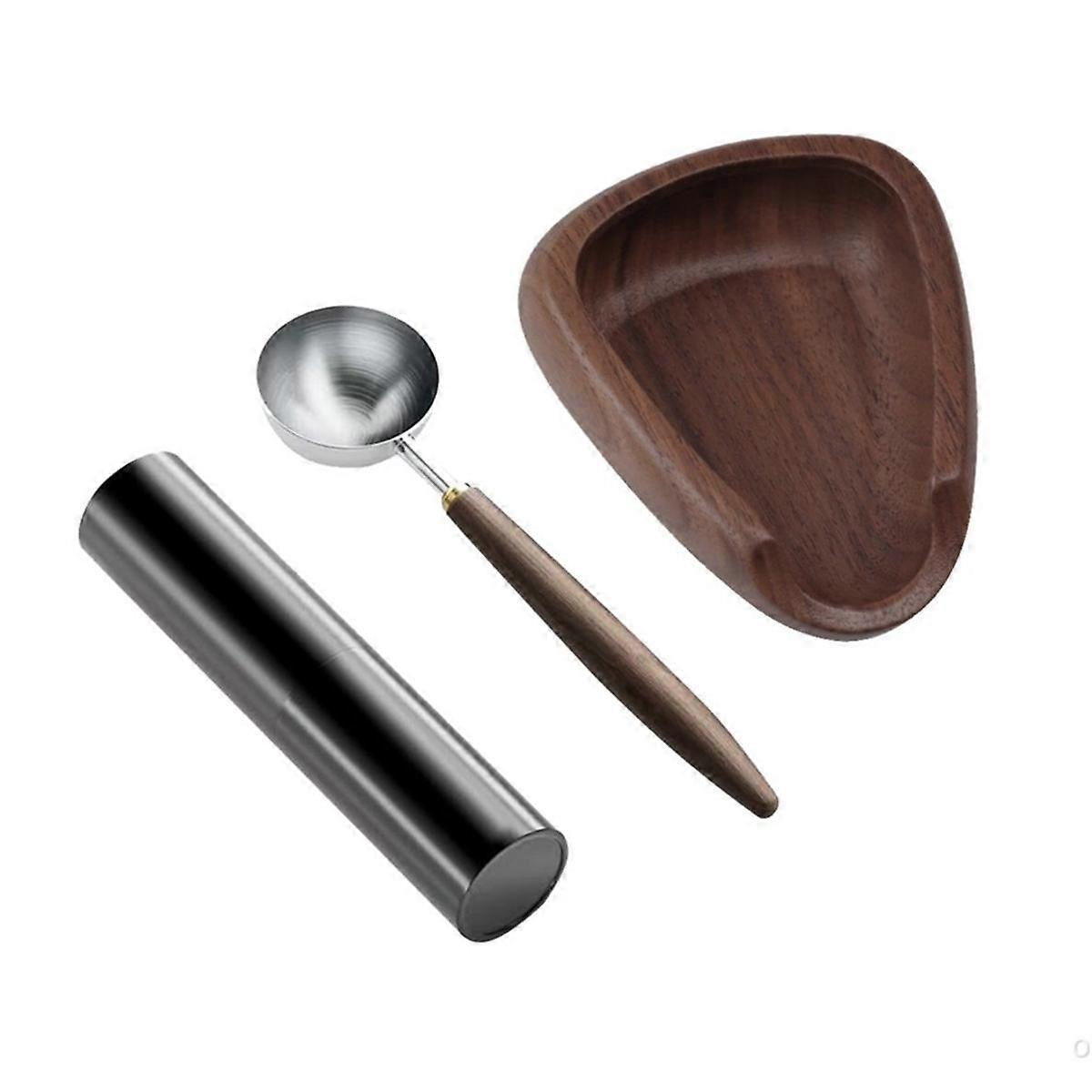 Coffee Bean Scale, Coffee Bean Plate Coffee Powder Bean Tray Special Bowl, Measuring Spoon, Measuri
