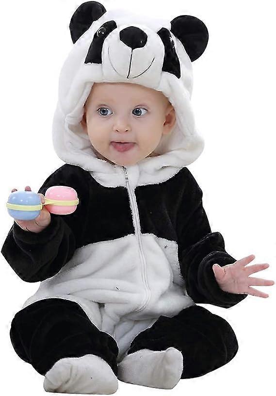 Panda Unisex Winter Baby Sleepsuits 24-30 Months