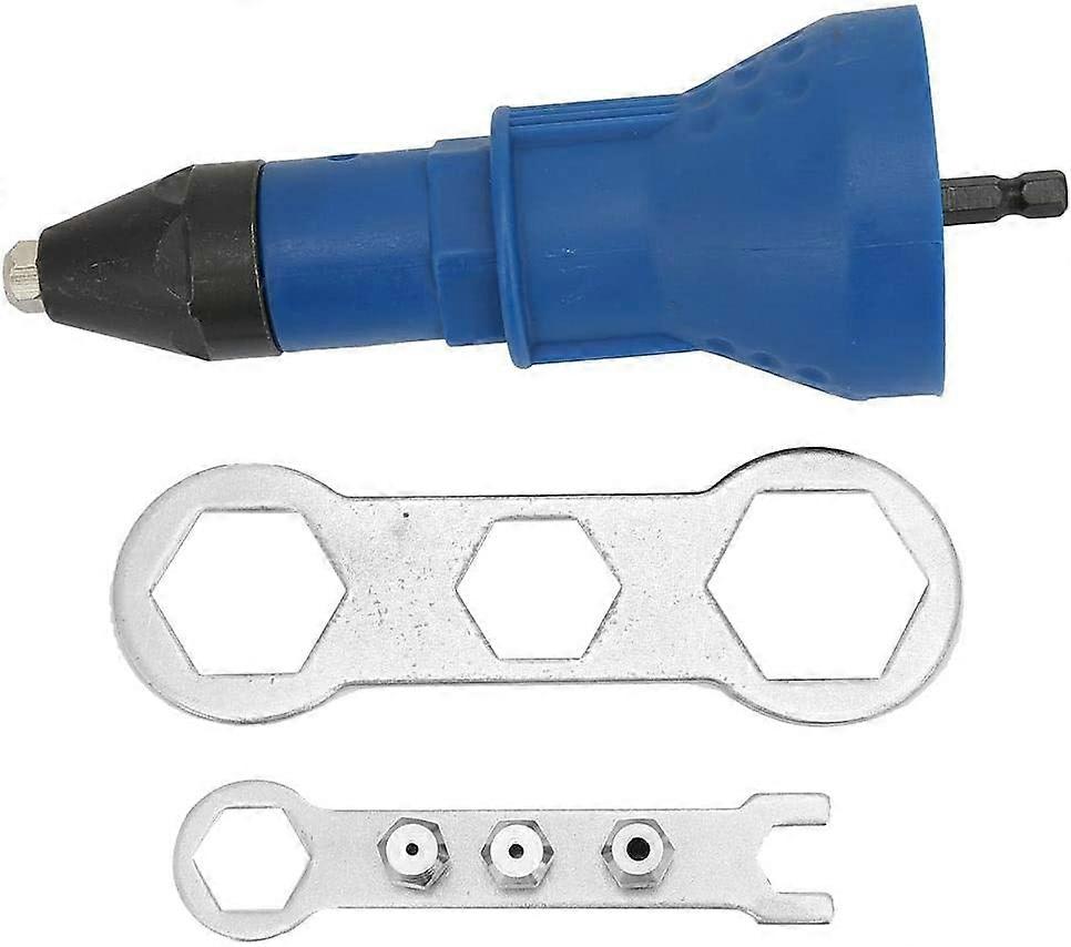 Pop Insert Nut Adapter Drill Adapter Electric Rivet Gun Cordless Riveting Tool
