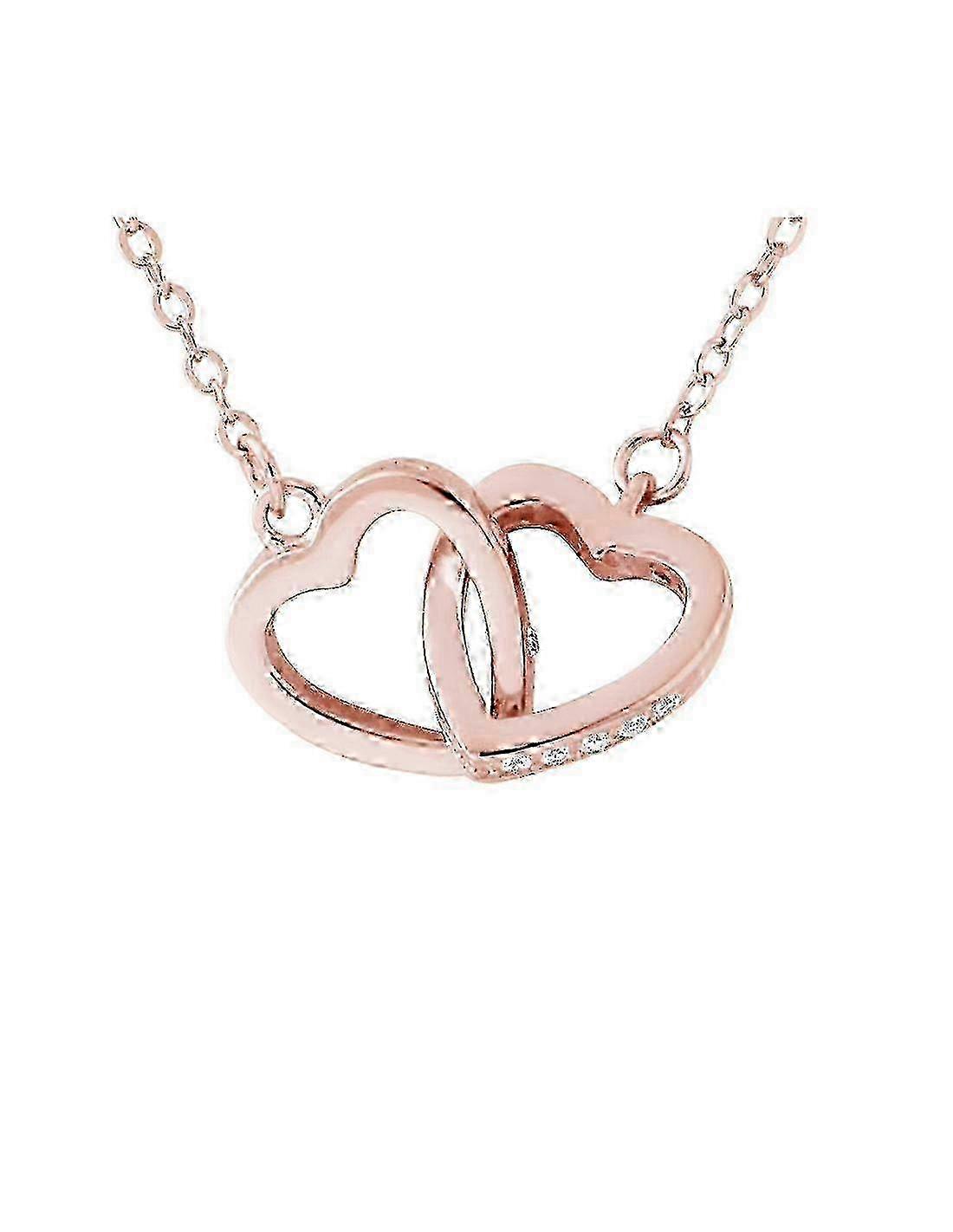 Collier Joaillerie Prestige Argent - COEURS ENLACÉS