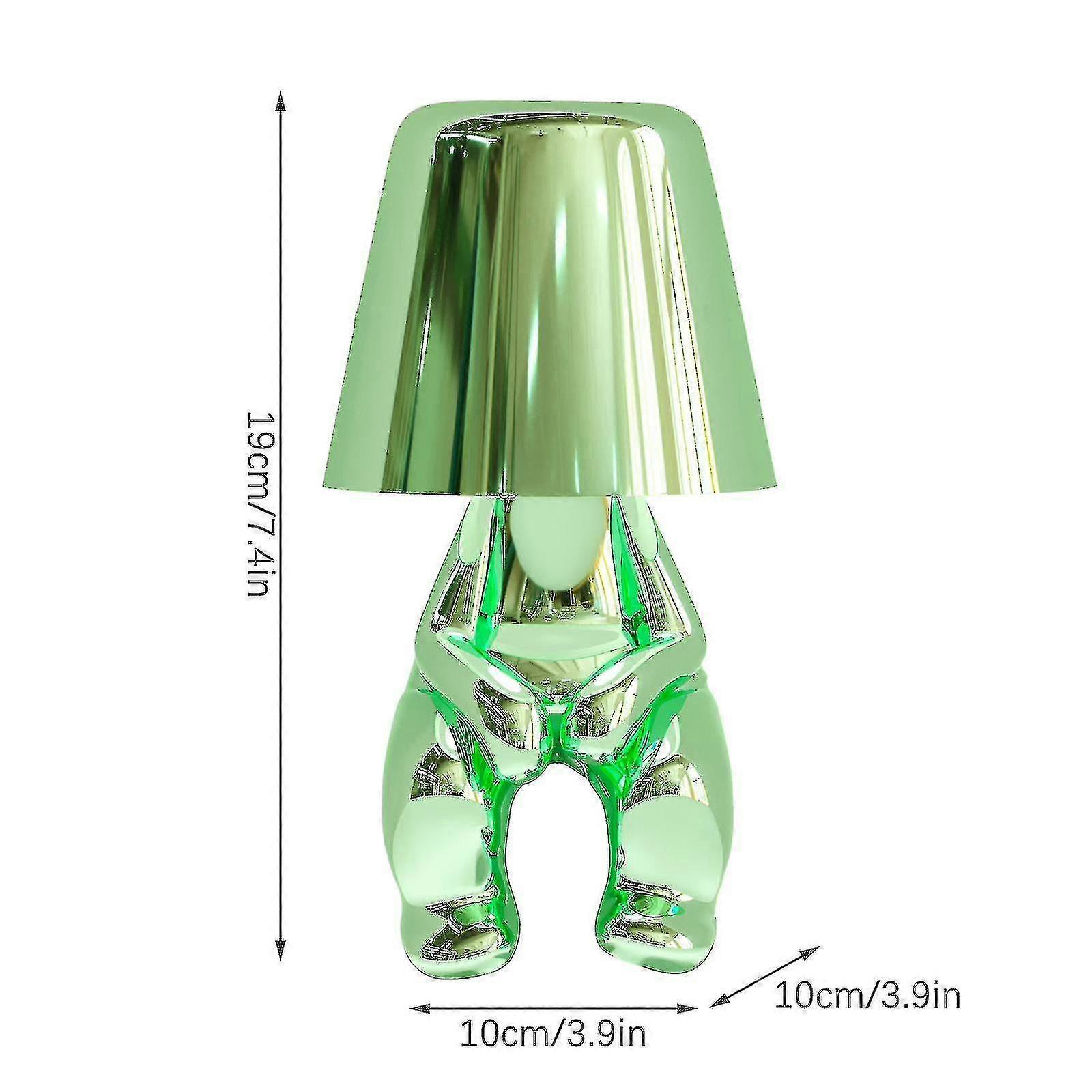 Thinker Lamp Collection Home Decor Work Lifes Thinker Character Table Lamp Zekai