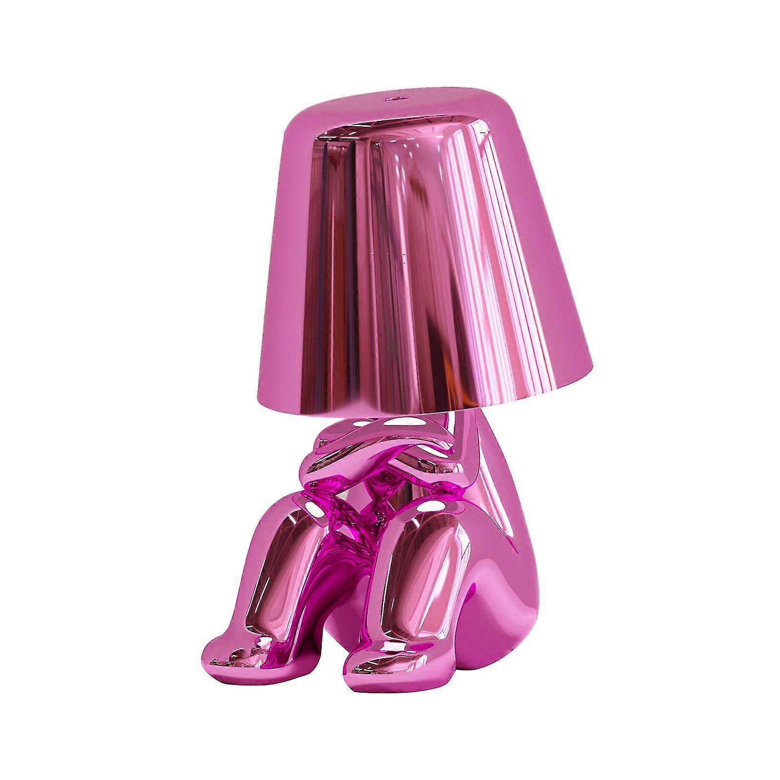 Thinker Little Multicolor Man Table Lamp, Bedside Touch Control, 3 Level Brightness