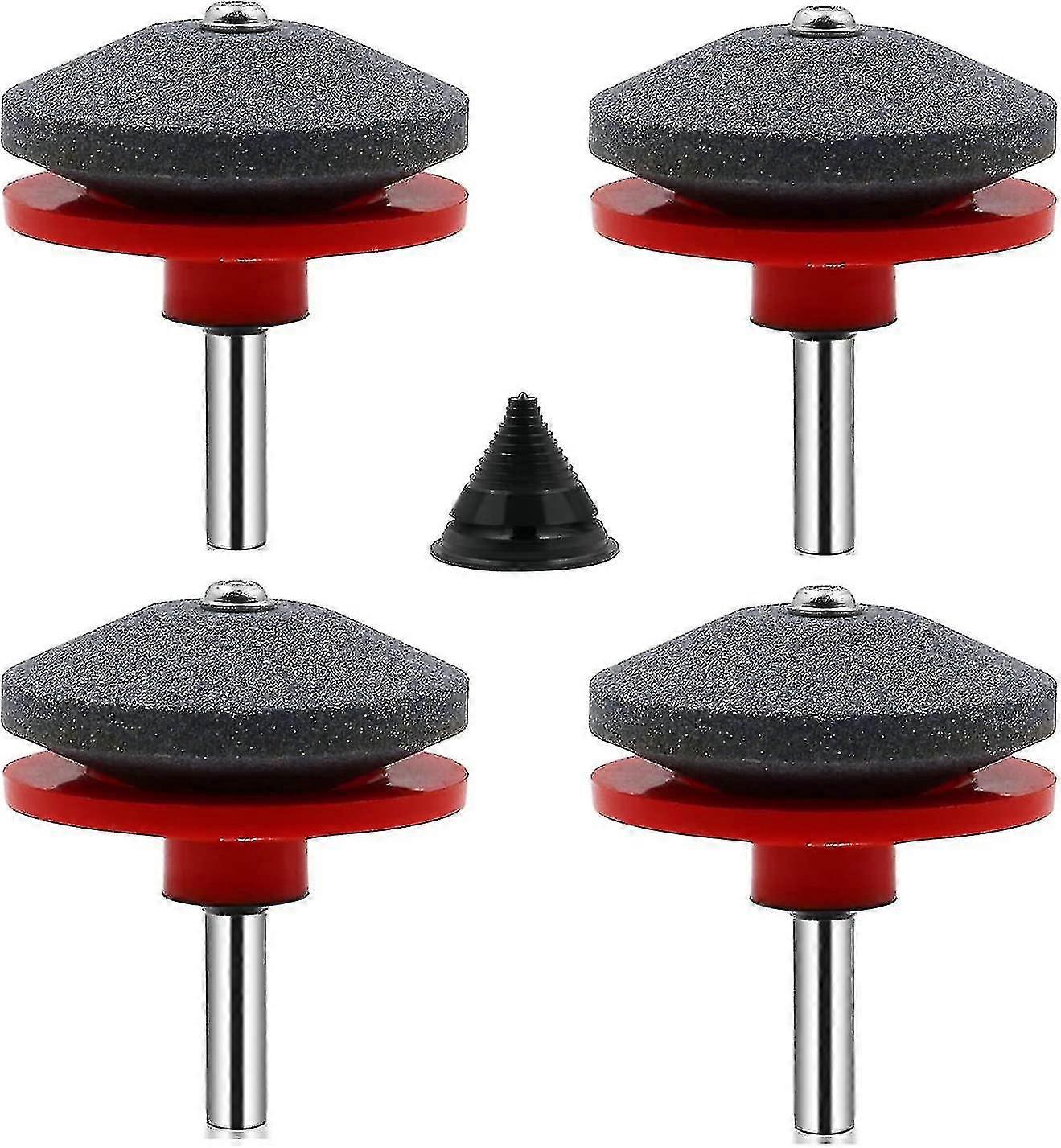 Universal Lawnmower Blade Sharpener Lawnmower Sharpener Lawnmower Accessories4 Pieces