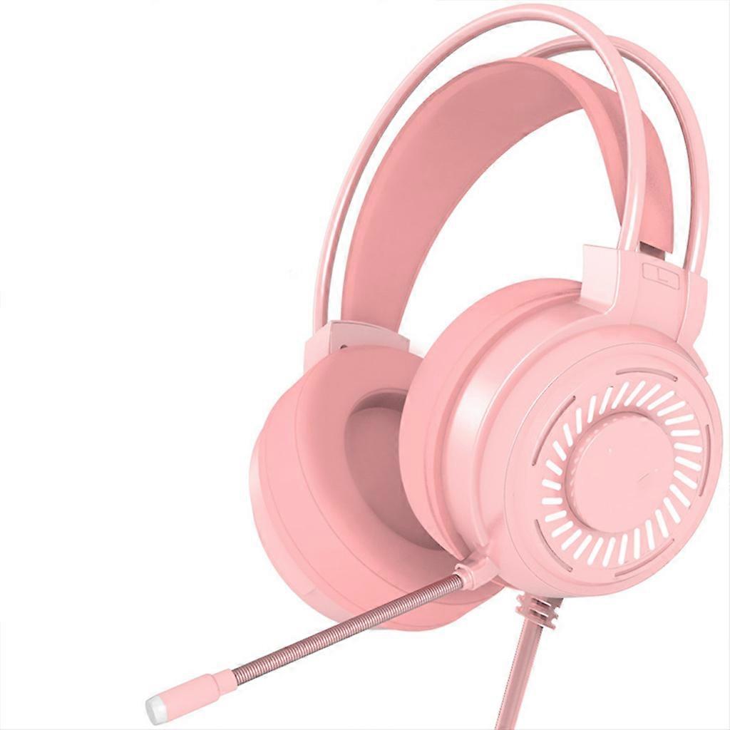 Stereo Gaming Headset Game Backlit Headphone Comfortable Wearing Earphone