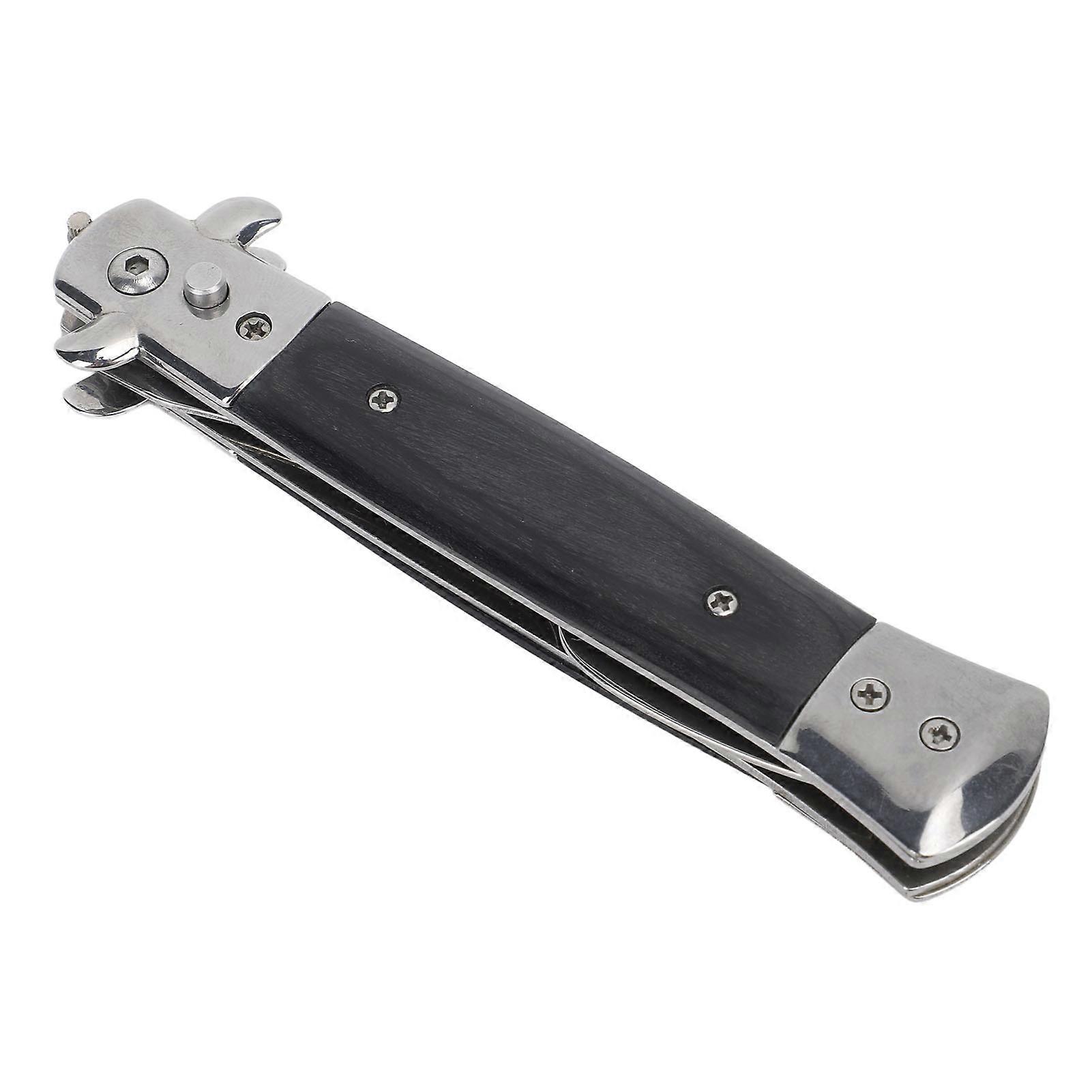 Stainless Steel Folding Spring Fork for Hiking Camping School Office