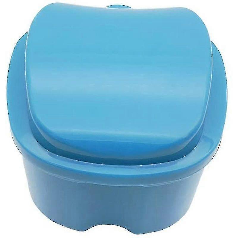2pcs Healthy Denture Box Denture Box Broken Denture Storage Box