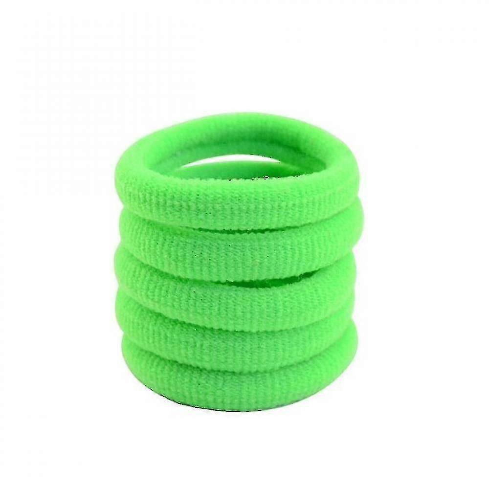 10pcs Solid Colors Hair Band