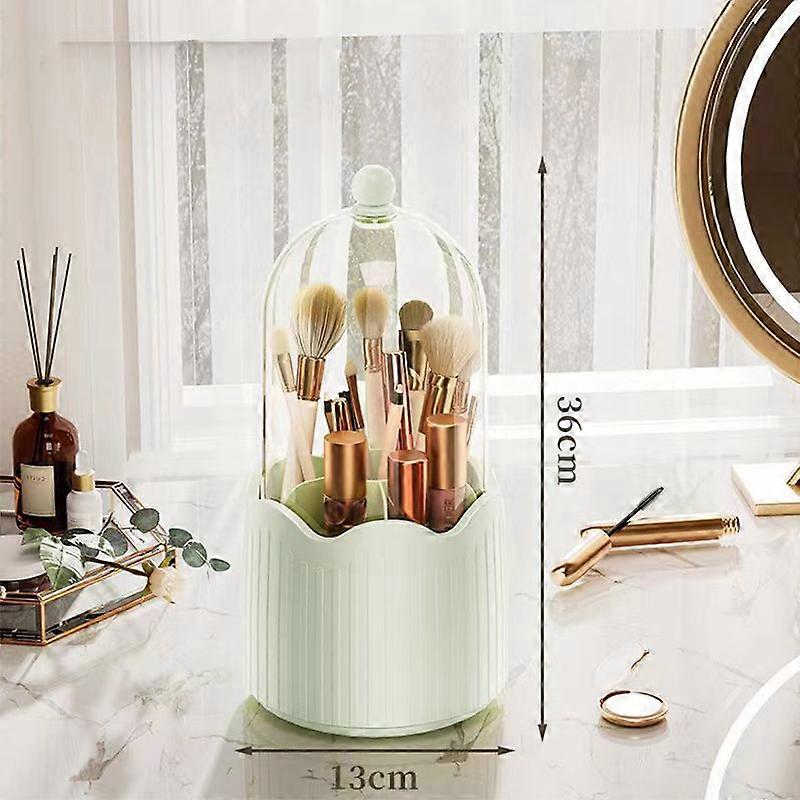 360 rotierende Make-up-Pinsel Halter Tragbare Desktop-Make-up-Organizer Kosmetik-Aufbewahrungsbox Make-up-Werkzeuge Schmuck Container