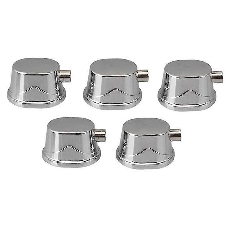 5PCS Silver Alloy Drum Kit Rectangular Claw Hook Lug Single End Drum Percussion Accessory Replacement Parts