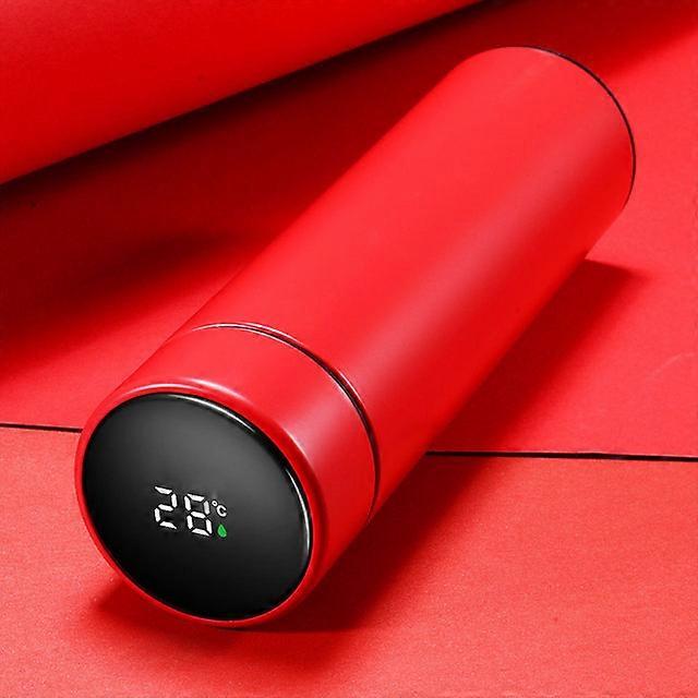 Car Interior For Mini R56 Cooper R50 S JCW F55 F56 R55 R60 R61 F54 F60 Stainless Steel Smart Insulation Cup With Led Digital DisplayVehicle Decor Acce