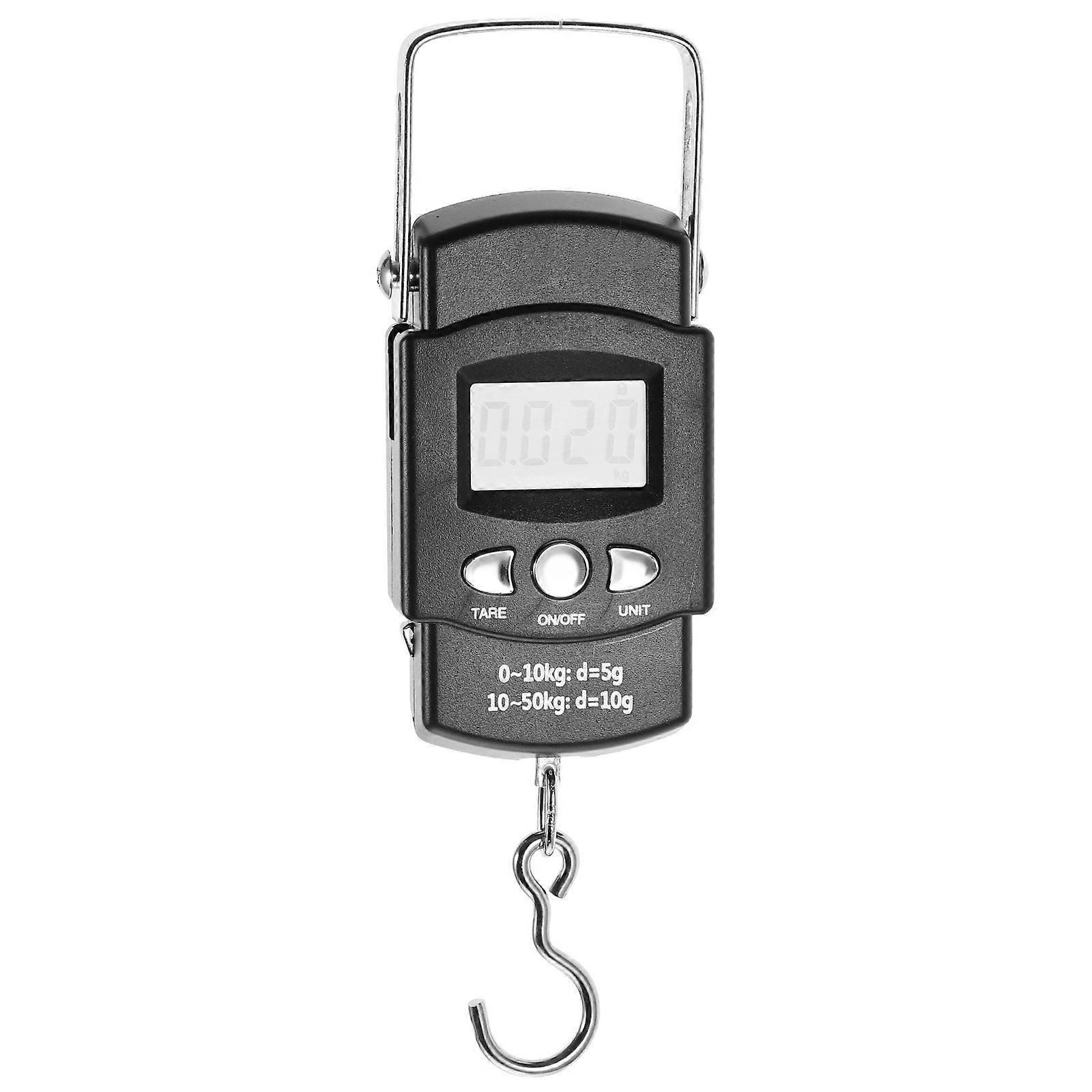 Fishing Scale 50kg Home Electronic Scale Small Hanging Scale With Tape Measure