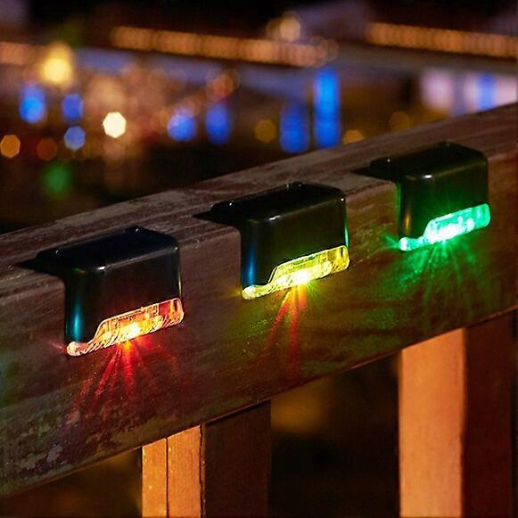 1/4/10/20 יחידות led שמש שמש אור עמיד למים מעבר גן חיצוני חצר מרפסת מעקה בטיחות צעד אור נוף תאורת רכב מנועי