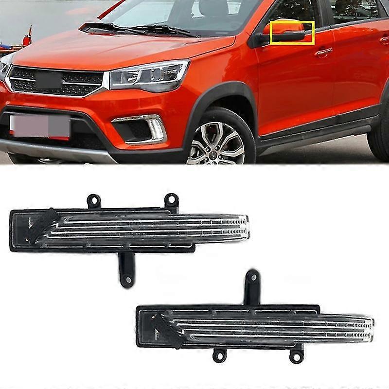 high quality Car Rearview Side Mirror Turn Signal Indicator Light compatible Chery Tiggo 2/3x 2017- Door Mirror Flasher Lamp