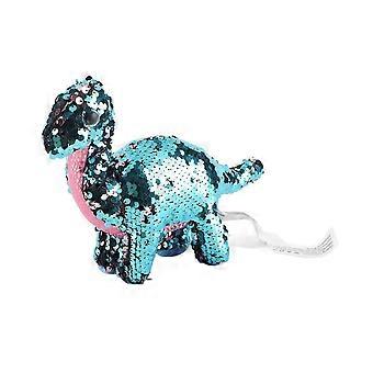 11,2 Zoll Dinosaurier Plüschtier Glitter Tragbare niedliche lebendige PP-Baumwoll-Stofftierpuppe für Jungen Mädchen
